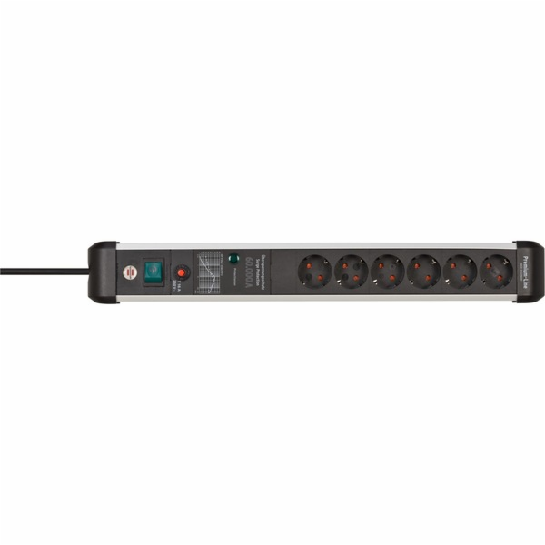 Premium Protect Line 6cestný prodlužovací kabel