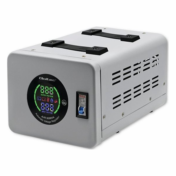 Qoltec 50726 Automatic Voltage Stabilizer AVR 5000VA