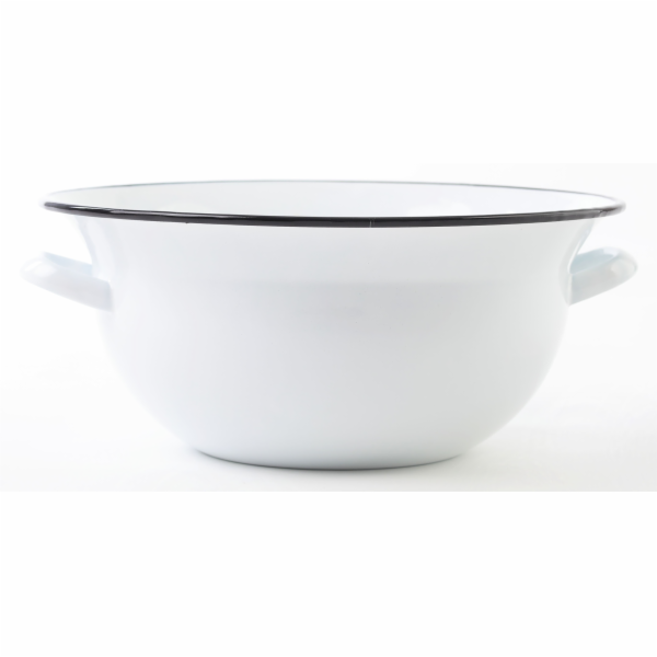 Mísa smalt s uchy 32 cm/6 l Olymp bílá