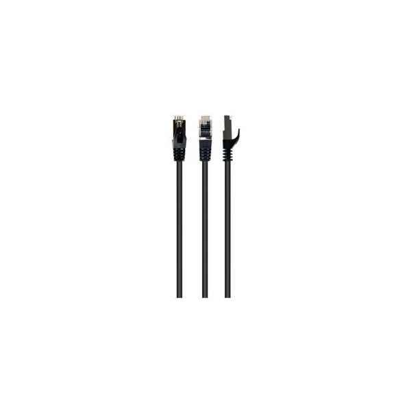 PATCH KABEL S/FTP cat.6a LSZH 10m black