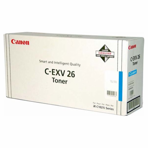Originální azurový toner Canon C-EXV26 (1659B006)
