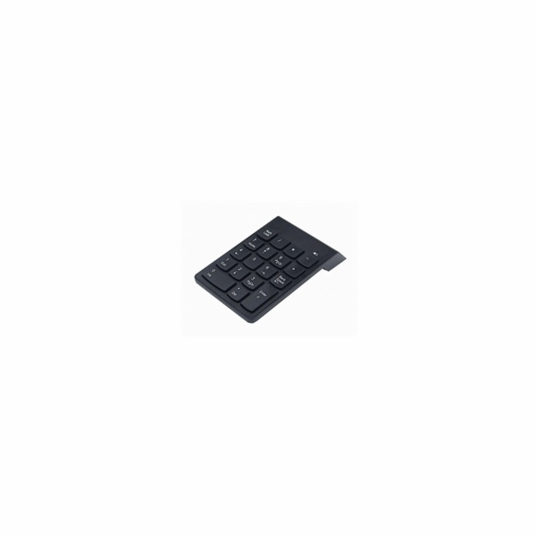 GEMBIRD numerická klávesnice KPD-W-02, bezdrátová 2.4GHz,...