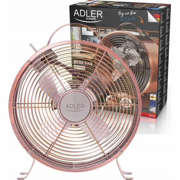 Ventilátor Stolní Ventilátor Loft Stolní Ventilátor 26Cm 50W