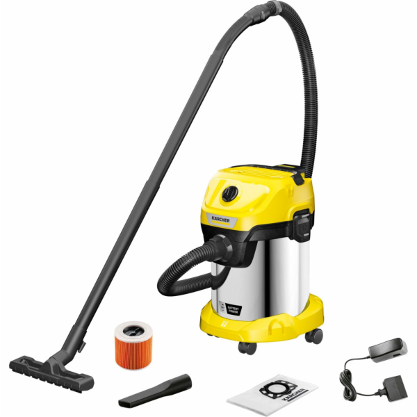 Kärcher WD 3-18 17 l Bubnový vysavač Suché a mokré 225 W ...