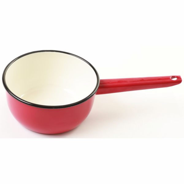 Rendlík smalt 1,5 l s rukojetí ELEGANT RED 17 cm