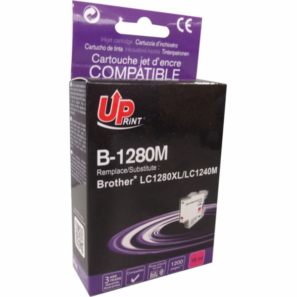 Inkoust UPrint B-1280M / LC-1280XLM (purpurový)