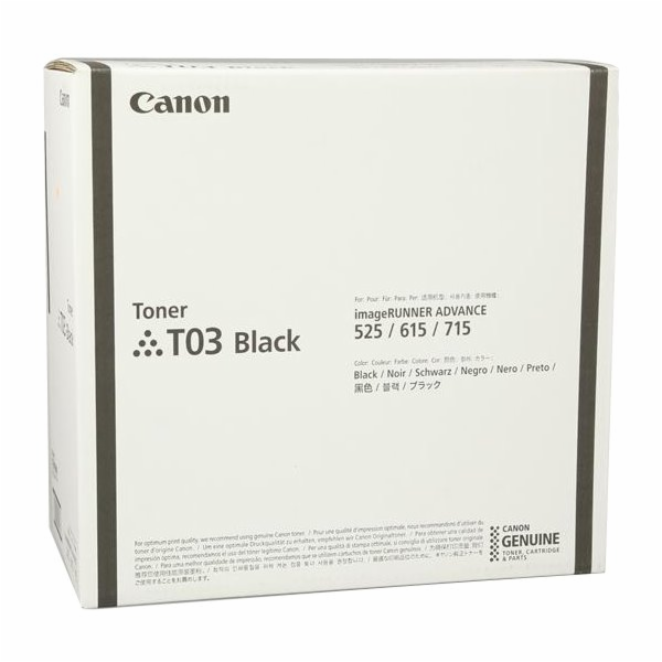 Canon originální  TONER T03 BLACK iR-ADV 525/527/615/617/...