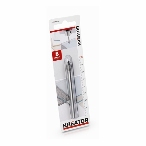 Kreator KRT011105 - Vrták do obkladů, dlaždic a skla 8 x ...