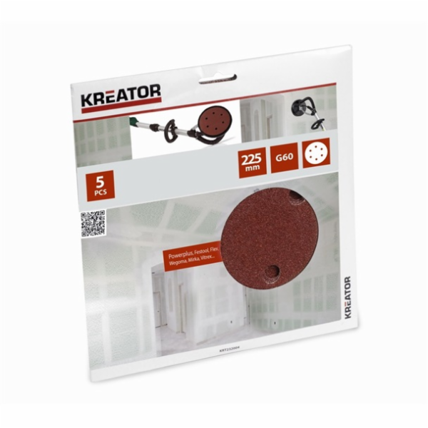 Kreator KRT232004 5ks Brusný kotouč 225m