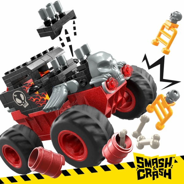 Monster Trucks Bone Shaker Crash Set, Spielfahrzeug