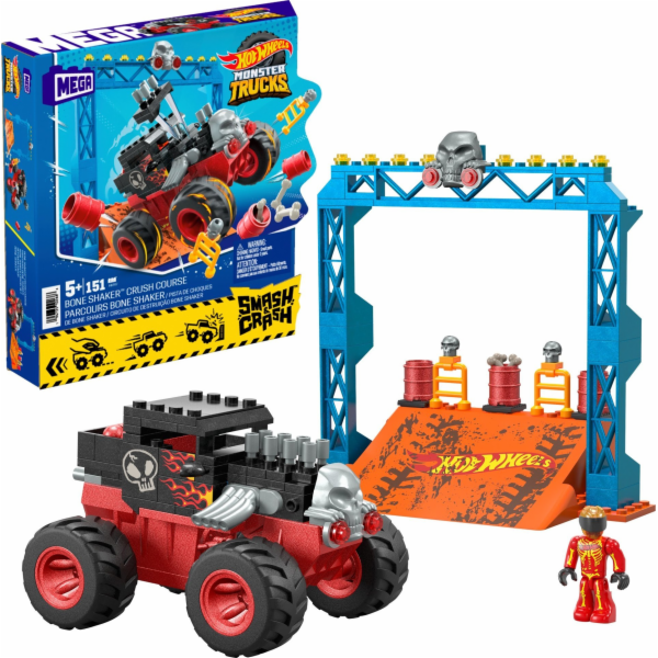 Monster Trucks Bone Shaker Crash Set, Spielfahrzeug