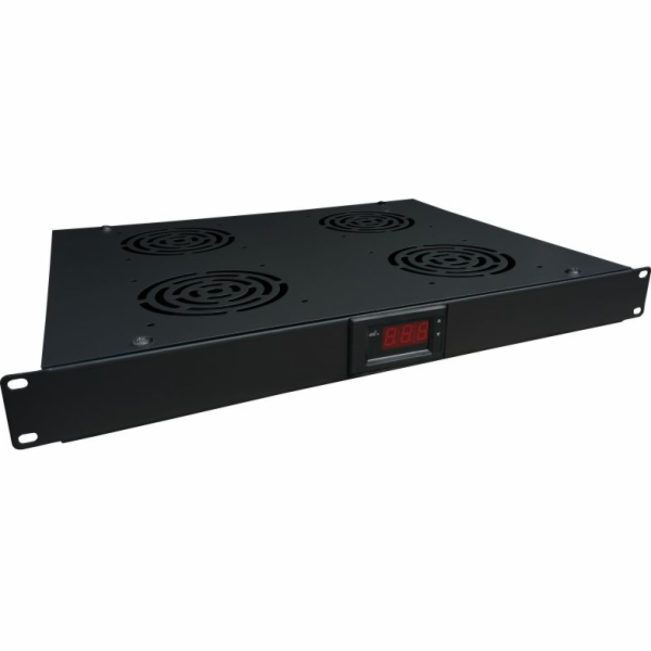 Alantec Ventilační panel 19 1U s termostatem (SA-F-1U-4-TC)