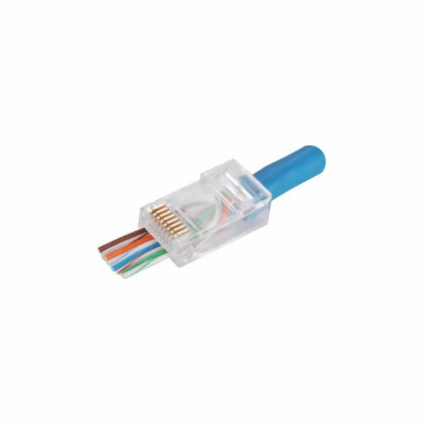 Průchozí zástrčka Alantec RJ45 UTP cat.6 (balení 100 ks) ...