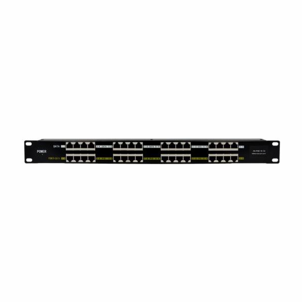 MikroTik 16 Port, pasivní PoE injektor, 12V~48V DC, 650 m...