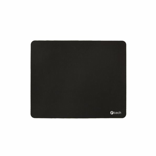 C-TECH podložka pod myš MP-03BK, textilní, 220x180mm, černá