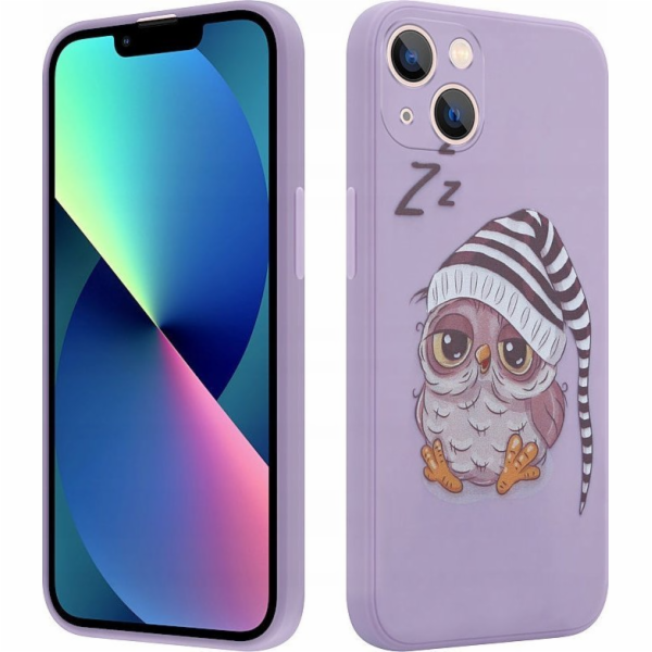 Maxximus MX OWL SLEEPY SAMSUNG S21+ 5G FIALOVÁ / FIALOVÁ