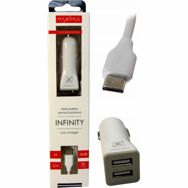 OEM nabíječka LAD SAM MICRO USB 2A černá, volně ložená