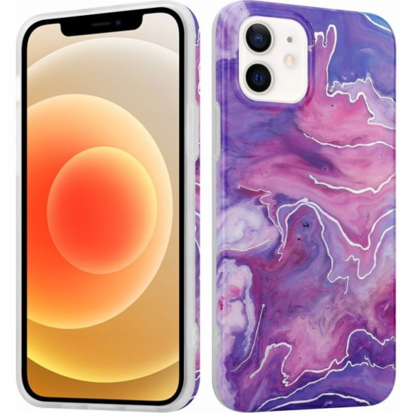 MAXXIMUS MX MARBLE IPHONE 12 MINI RŮŽOVÁ / RŮŽOVÁ