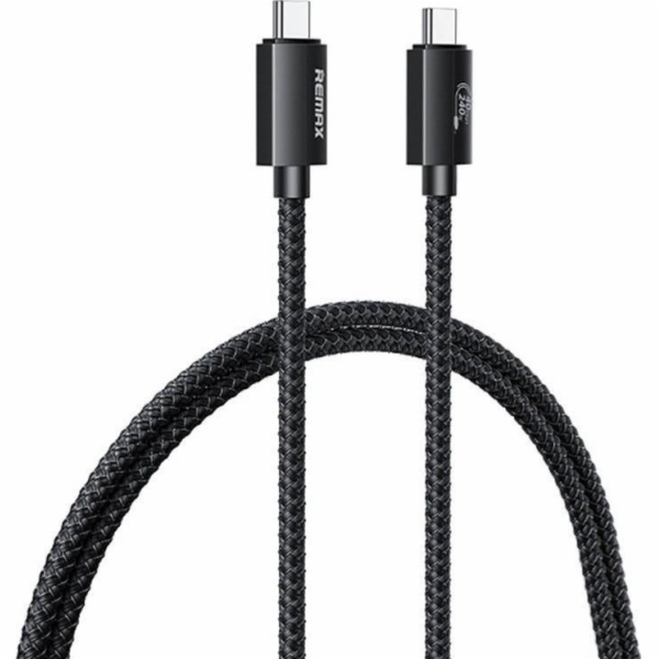 Remax USB-C – USB-C USB kabel 1 m černý (RC-C039)