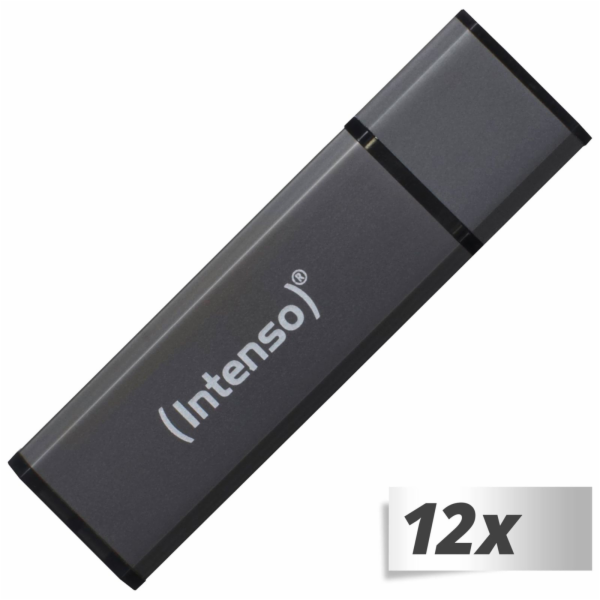 12x1 Intenso Alu Line        8GB USB Stick 2.0 anthrazit