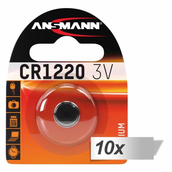 10x1 Ansmann CR 1220