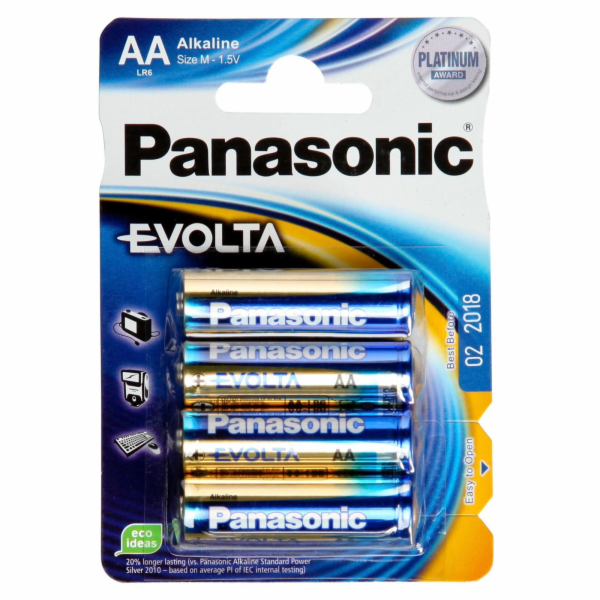 12x4 Panasonic Evolta LR 6 Mignon           VPE Innenkarton