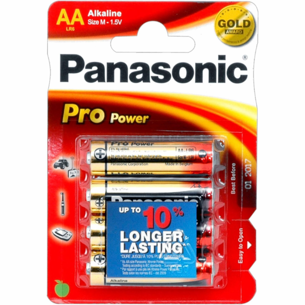 12x4 Panasonic Pro Power LR 6 Mignon AA        VPE Innenk...