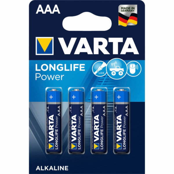 50x4 Varta Longlife Power Micro AAA LR 03       VPE Maste...