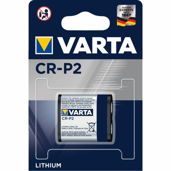 10x1 Varta Photo CR P 2 VPE Innenkarton