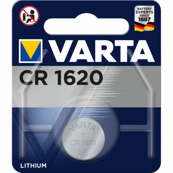 10x1 Varta electronic CR 1620 VPE Innenkarton