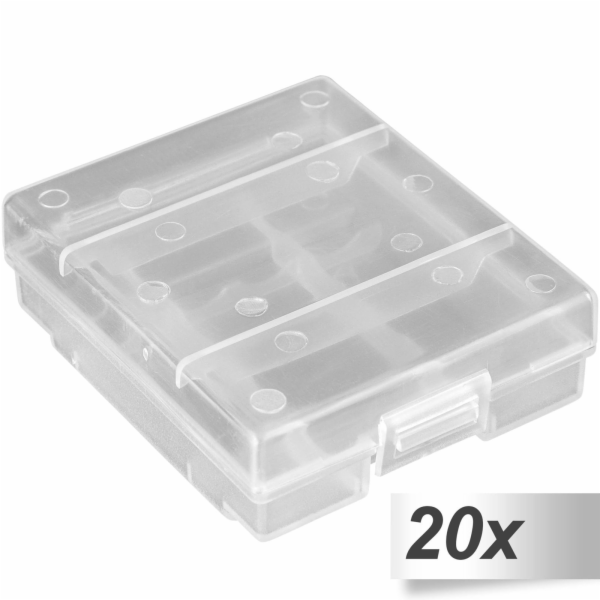 20x1 Ansmann Akku-Box für 4 Mignon-/Micro-Zellen   4000740