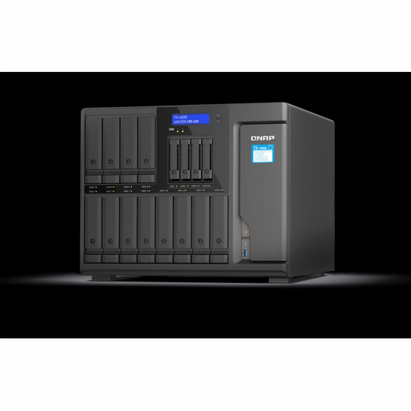 QNAP TS-1655 NAS Tower Připojení na síť Ethernet Černá C5125