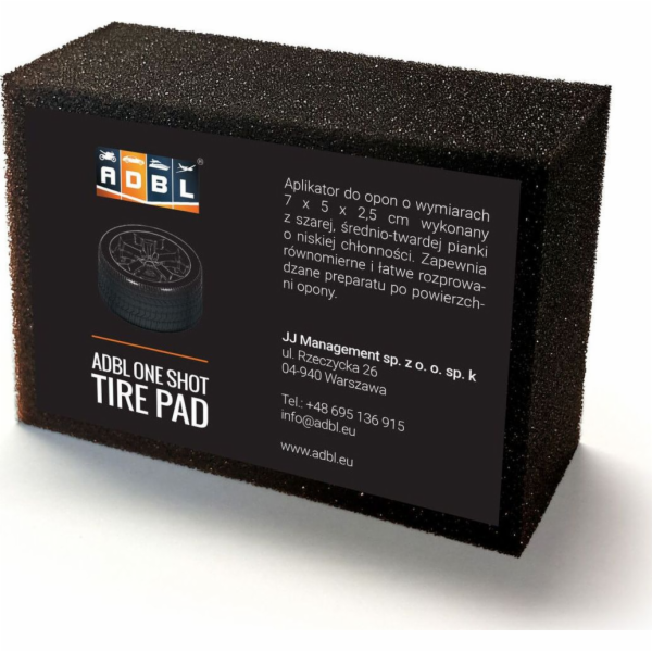 ADBL ONE SHOT TYRE PAD - TYRE APPLICATOR KIT