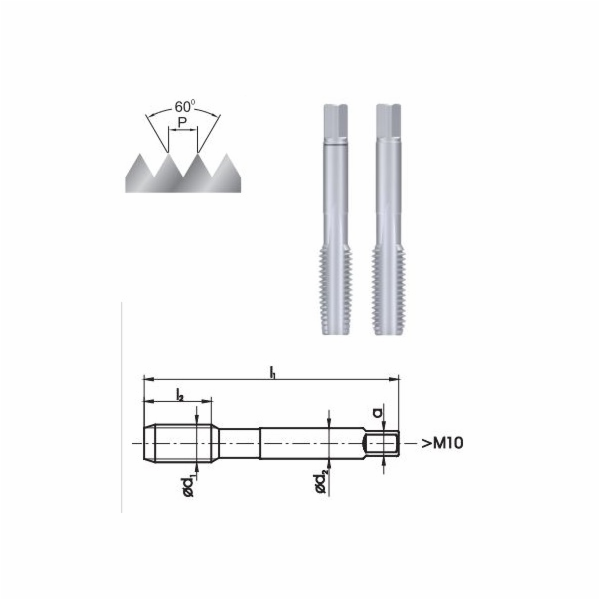 Fanar Ruční závitník M16x1mm 2 ks. (A1-220001-0163)