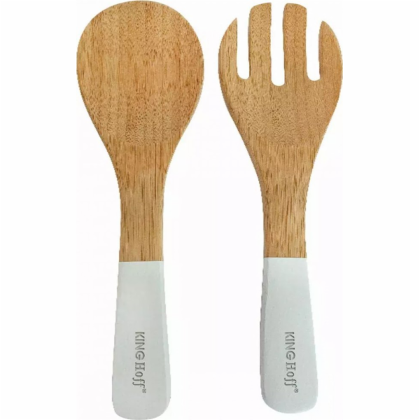 Kinghoff Set 2 polévkových lžic bambusu Kinghoff KH-1687