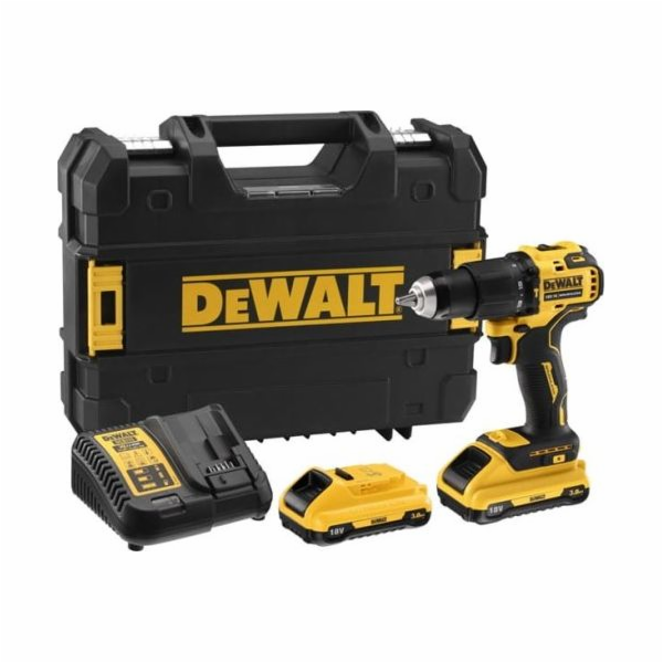 Vrtací šroubovák Dewalt DCD709L2T 18 V 2 x 3 Ah baterie