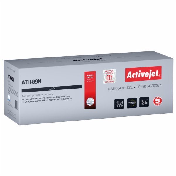 Activejet ATH-89N toner do tiskárny HP; Náhradní toner HP...