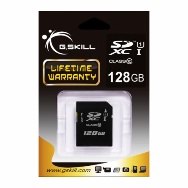 G.Skill SDXC karta 128GB + 128GB Class 10 UHS-I (FF-SDXC1...