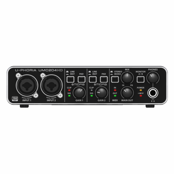 Behringer UMC204HD doplňkové hudební příslušenství