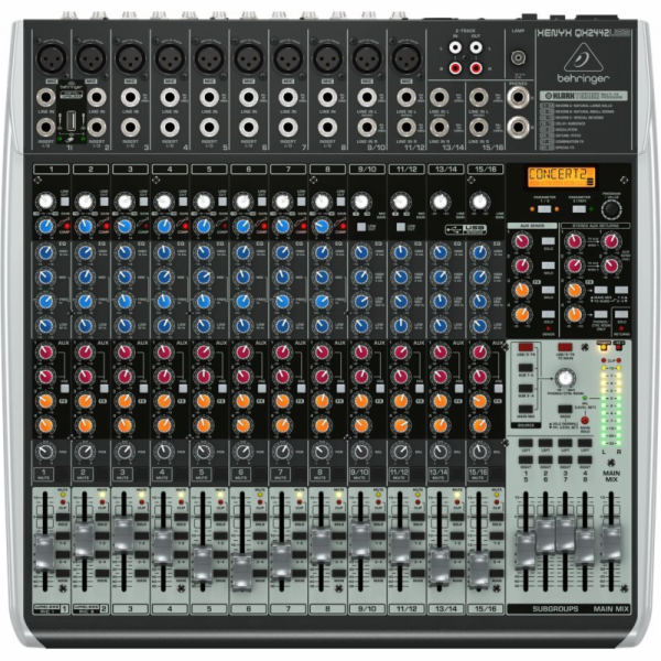 Behringer QX2442USB audio mixér