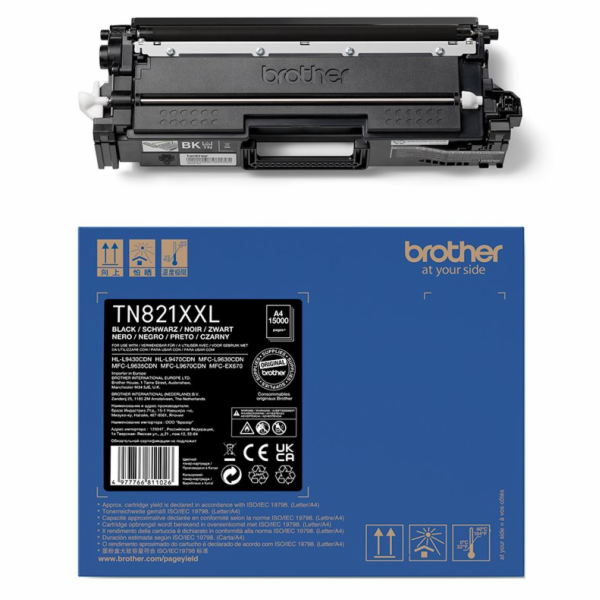Brother - TN-821XXLBK, toner černý (až 15 000 stran)