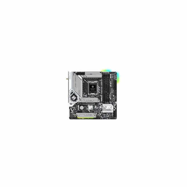 ASRock MB Sc LGA1700 B760M STEEL LEGEND WIFI, Intel B760,...