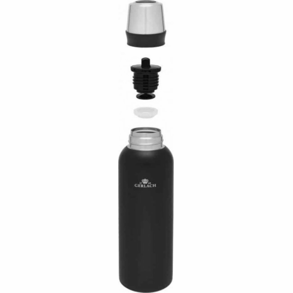 Gerlach Turistická termoska Assist 1 l Černá