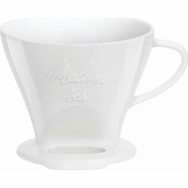 Porcelánový překapávač na kávu Melitta Melitta 1x4 - Bílý