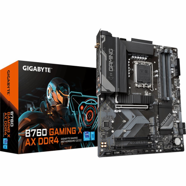 GIGABYTE MB Sc LGA1700 B760 GAMING X AX DDR4, Intel B760,...