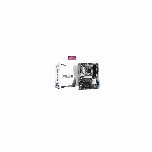 ASRock MB Sc LGA1700 B760 PRO RS, Intel B760, 4xDDR5, 1xD...