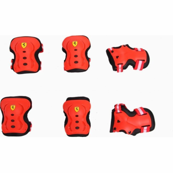 Sada chráničů Ferrari Trackshock, velikost M, červená