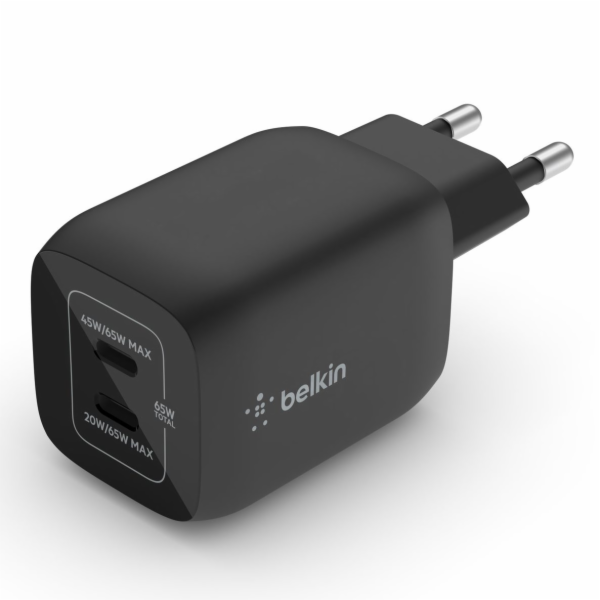 Belkin WCH013vfBK Belkin Duální 65W USB-C Power Delivery ...