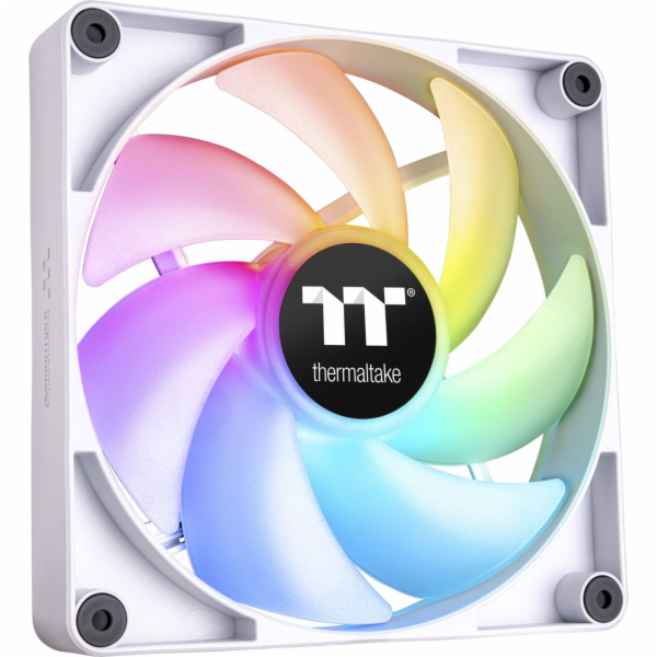 Thermaltake CT140 ARGB Sync PC Cooling Fan White, skříňov...