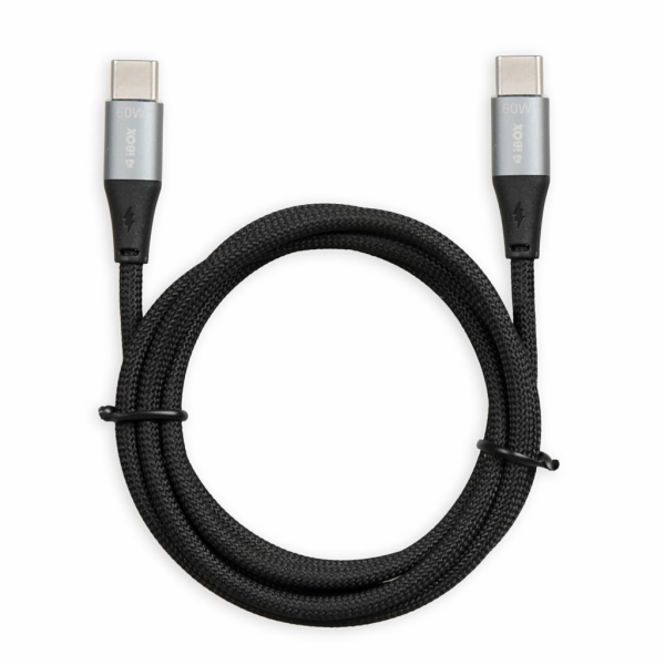 iBOX IKUTC USB-C kabel 60W 2m Černý